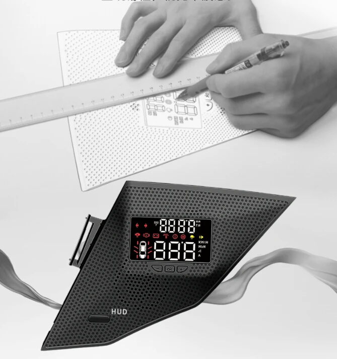 Специальный проекционный дисплей HUD для Toyota CHR, левый и правый руль