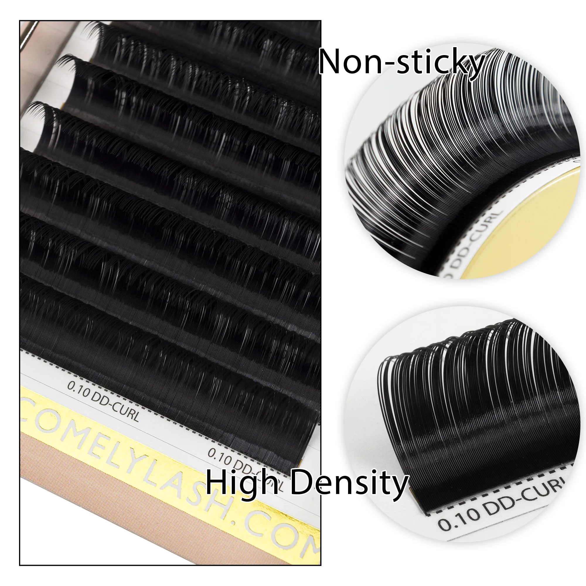 Comelylash Eyelashes Lash Individual Eyelash Extensions Wholesale Private Label Mink Eyelash Extension Supplies Lash Trays