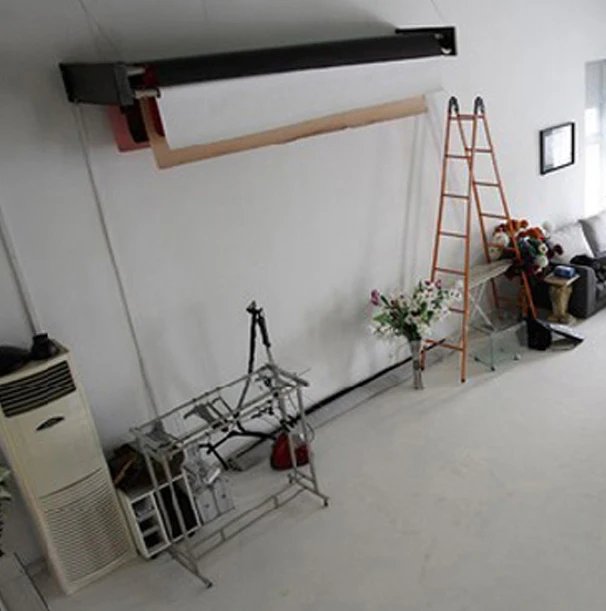 QIHE QH-YK08 моторизованный фон подъемник настенный электрическая фоновая система блок управления беспроводной пульт ДУ