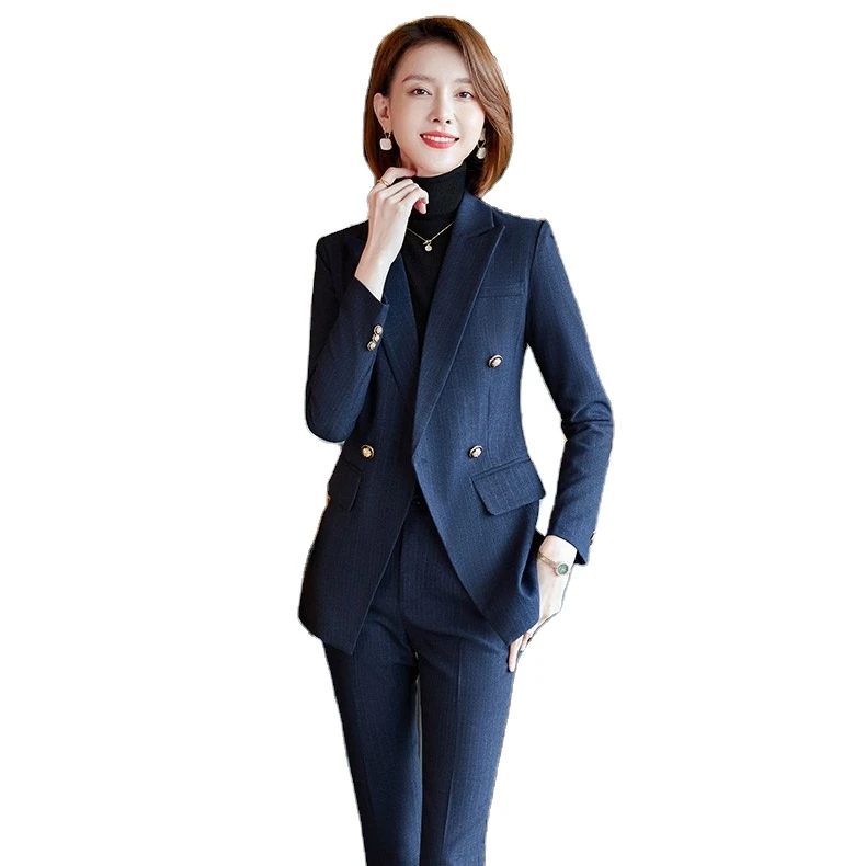 High-quality professional women must-have high-end professional suits  ladies two-piece suits