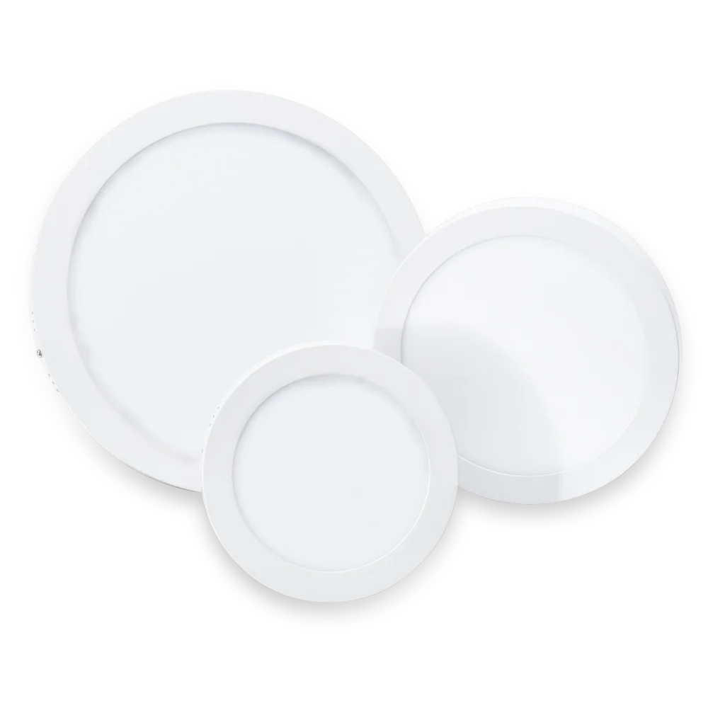 CTORCH Wholesale Round Recessed 18w Frame Surface Mounted Prices Lighting LED Panel Wall light