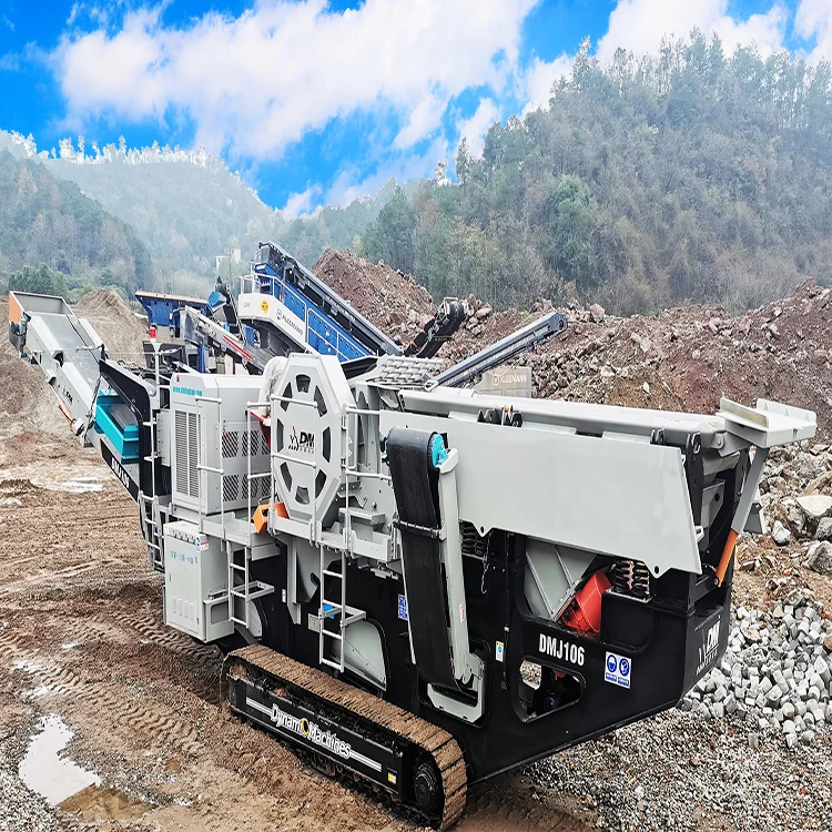 Quarry Mining Equipment Ore Rock Stone Crushing Machine Mobile Quarry Jaw Crusher For Sale