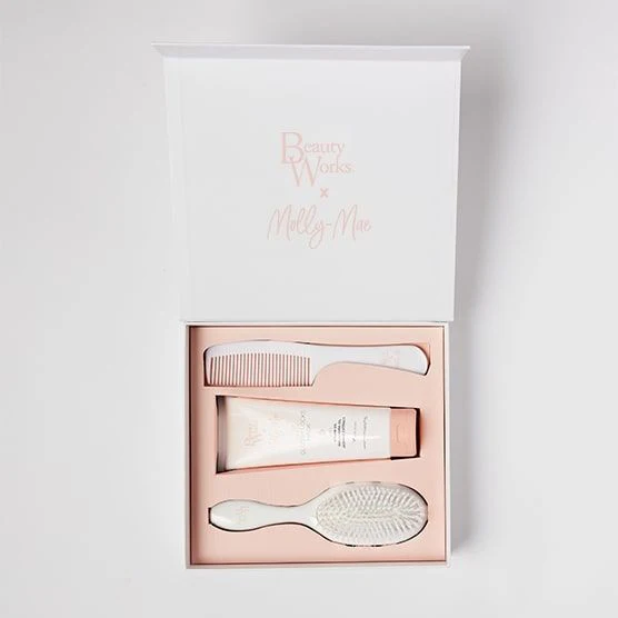 Luxury design magnetic skin care product gift packaging box customize hair brush paper box for beauty skin care brand