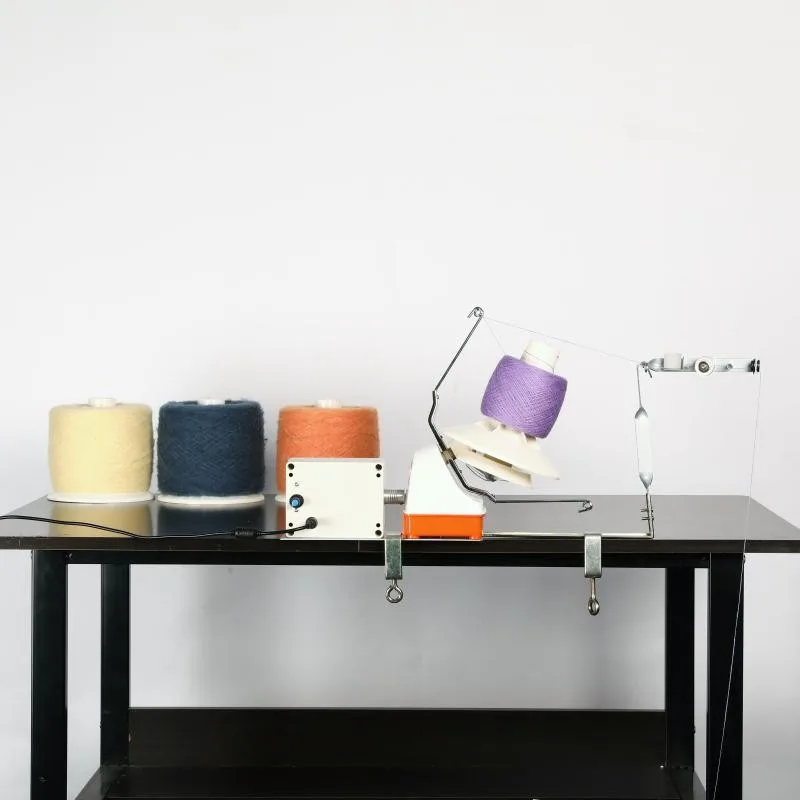 12V Electric Low Noise Adjustable Speed Yarn Winder For Household Use