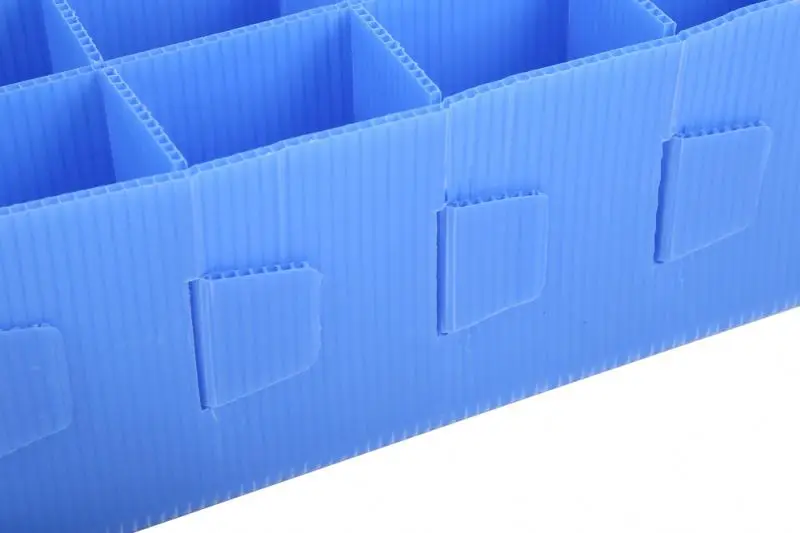 Customized PP Hollow Divider Sheet Board Corrugated Eco Packaging Boxes Plastic Partition Divider Sheet For Separating