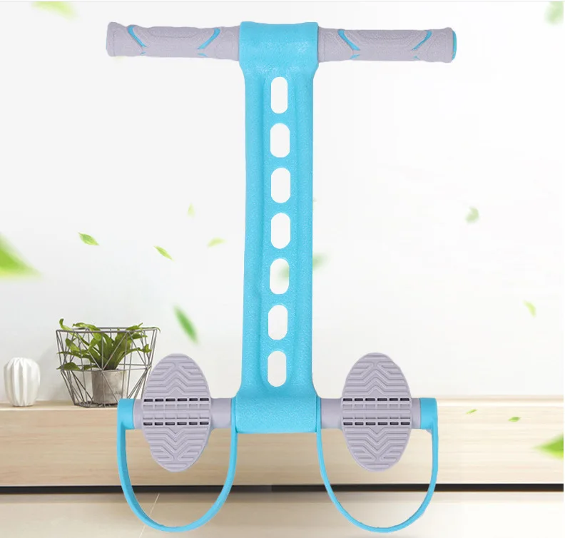 Upgraded high quality multifunctional Pedal Sit-up Exercise Device Latex Resistance bands Fitness Yoga pullers foot Pedal