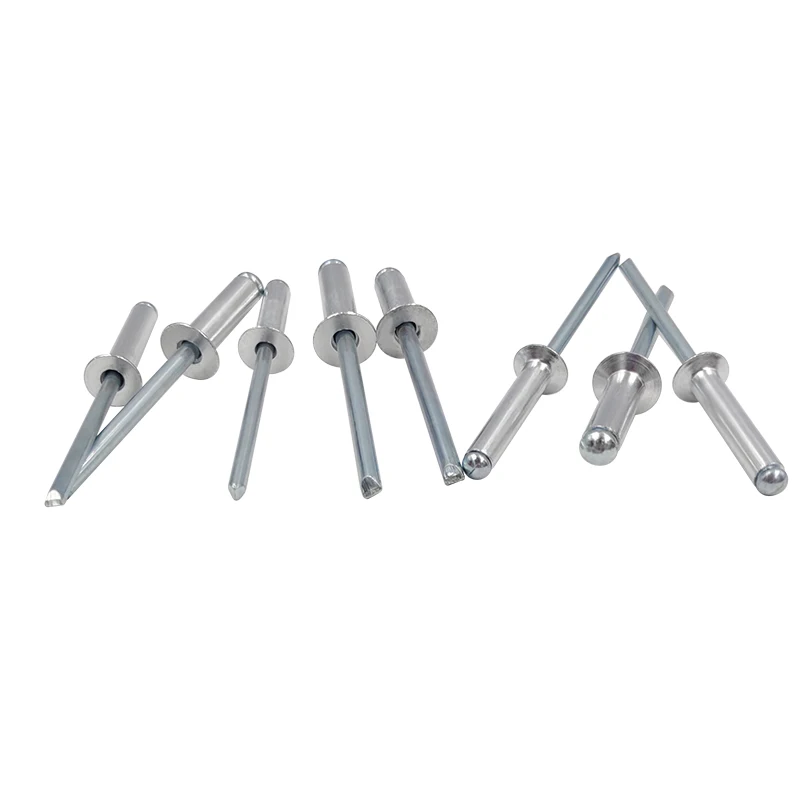 Open End Blind Rivets With Break Pull Mandrel And Countersunk Head Aluminum/Iron High Quality GB12617