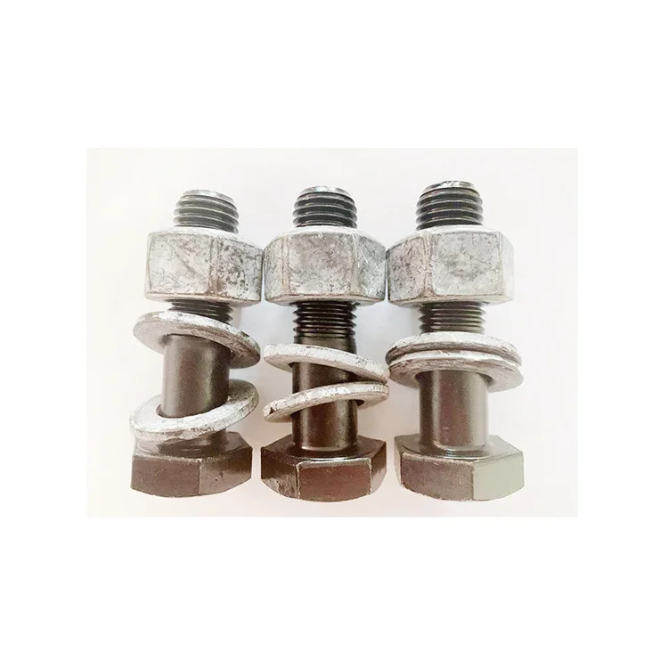 Finest price factory directly supply galvanized elliptic neck track bolts aluminium threaded rod