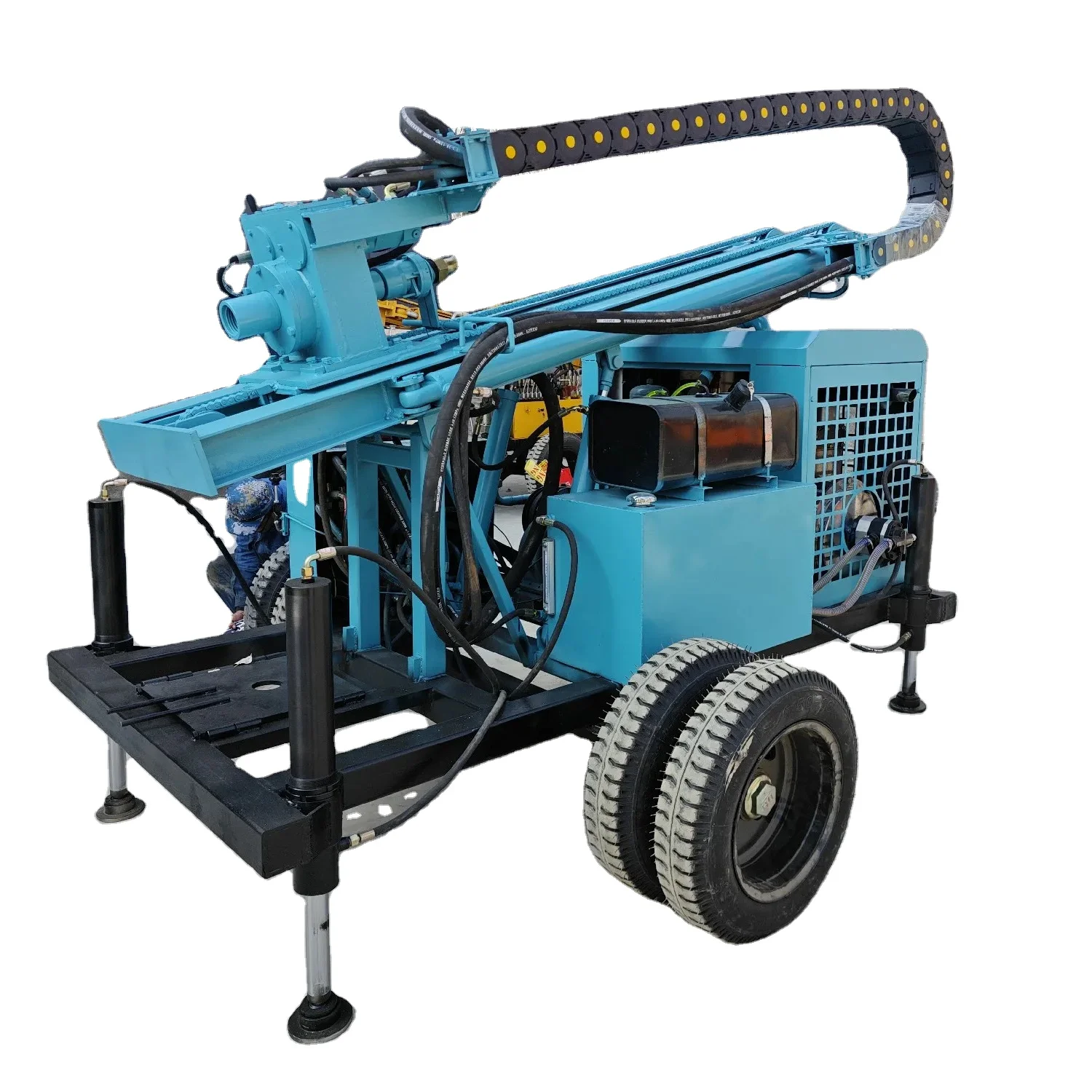 High Efficiency Coring Geotechnical Core Exploration Drilling Rig Machine Affordably Priced Core Mines