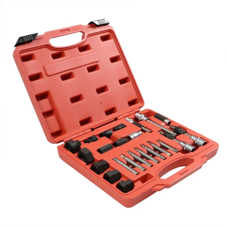 AUTOTOP High Quality Alternator Freewheel Pulley Removal Engine Set Auto Repair Tools Kit