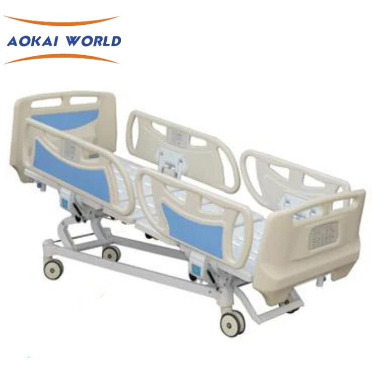 AK-3618K6 ABS Bed Board Timotion Motor Electrical Medical Three Functions Hospital Bed