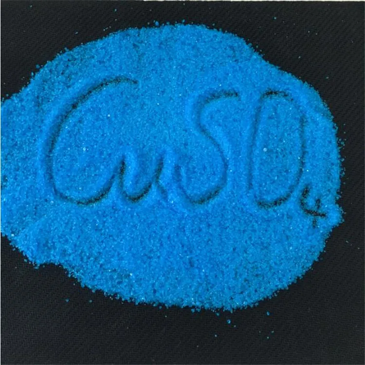
China factory feed grade copper sulfate pentahydrate CuSO4 5H2O price 