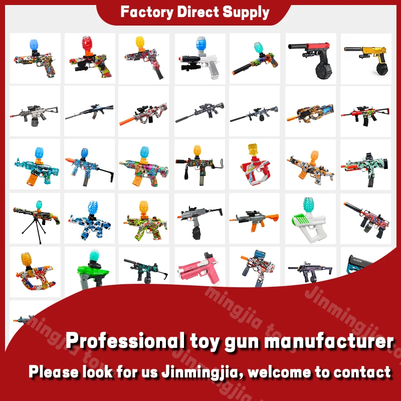 gel HK416 Continuous Fire Nylon Blaster Splatter Outdoors Shooting Weapon Kids Water Ball Toy Gun For Adult