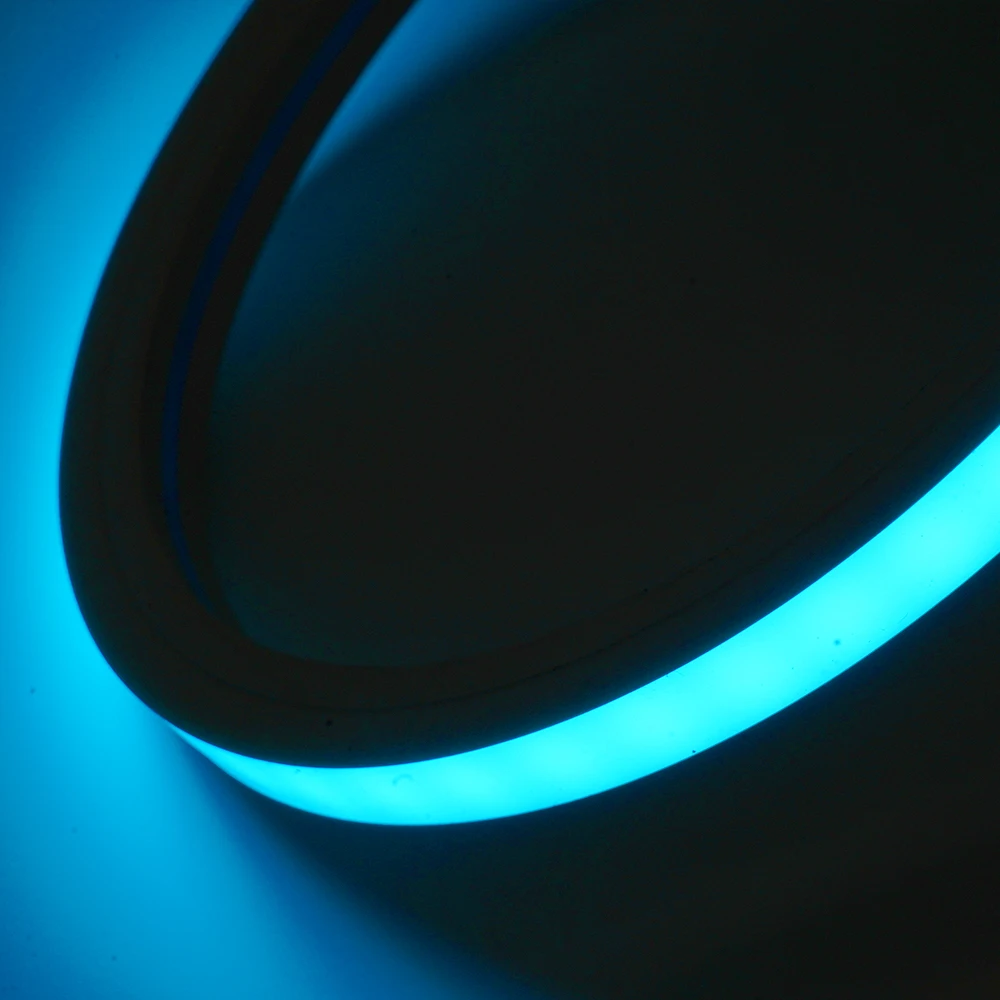 On sale 50 meter silicon neon DC12V DC24V 10mm led neon lights strip ip67 Led Neon Flex for Sign