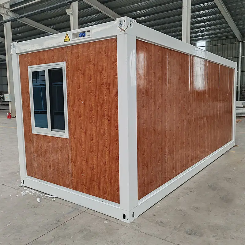 20FT современный роскошный сборный контейнерный дом полностью меблированный мобильный плоский портативный деревянный с легкой доставкой