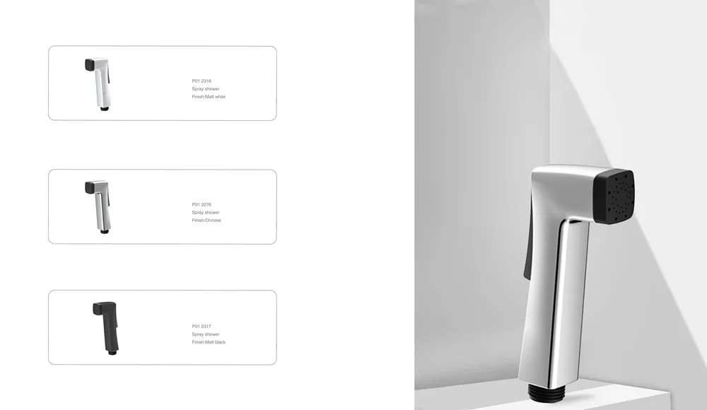 Low Price Wholesale ABS Material Modern Bathroom Handheld Shower Bidet Shower