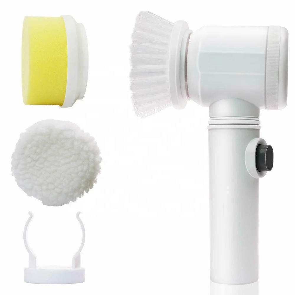 5 in 1 Electric Multi-Function Kitchen Cleaning Brush Household Dishwashing Magic Brush Artifact