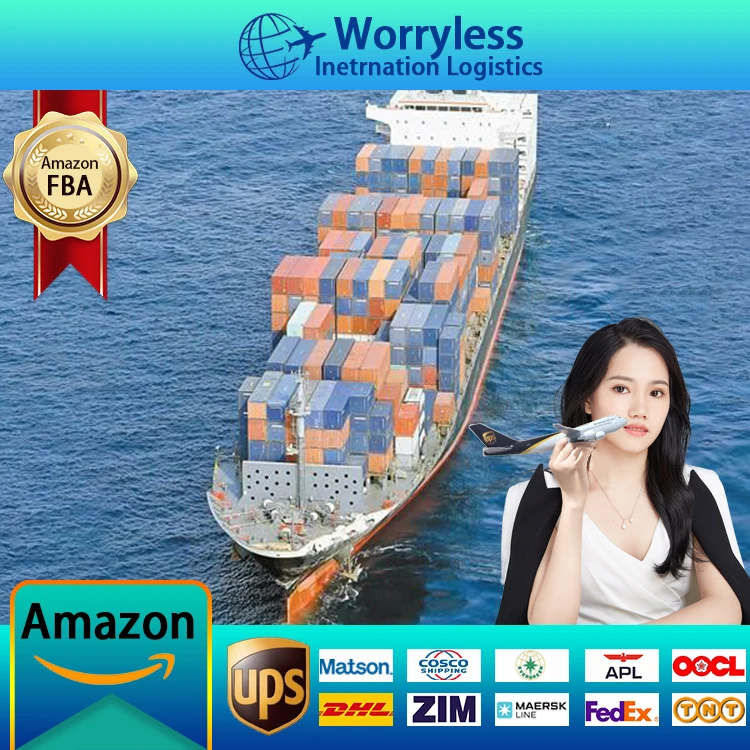 China shipping agent door to door service from China to USA Amazon Dropshipping