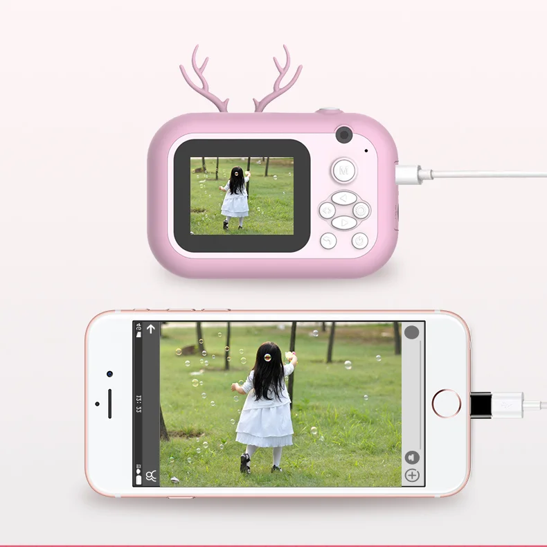 Amazon hot sales factory price toys for kids camera for children birthday gift games hd screen mini kids camera