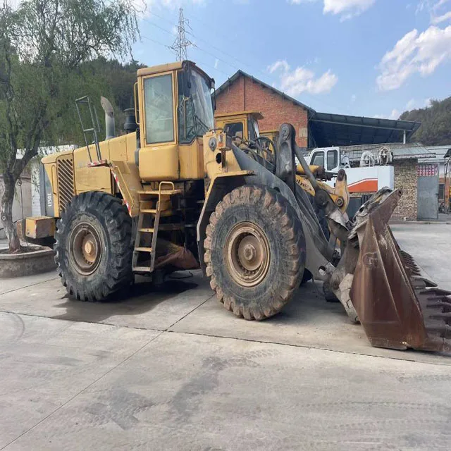 Фронтальный погрузчик VOLVO L150E б/у L70E L180 L150 L120 автопогрузчик подержанный колесный