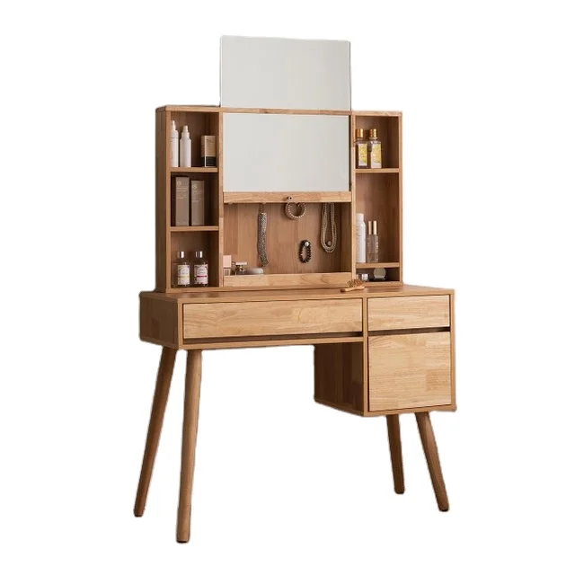 Современный туалетный столик из массива дерева, новый дизайн, фабрика, индивидуальный комод