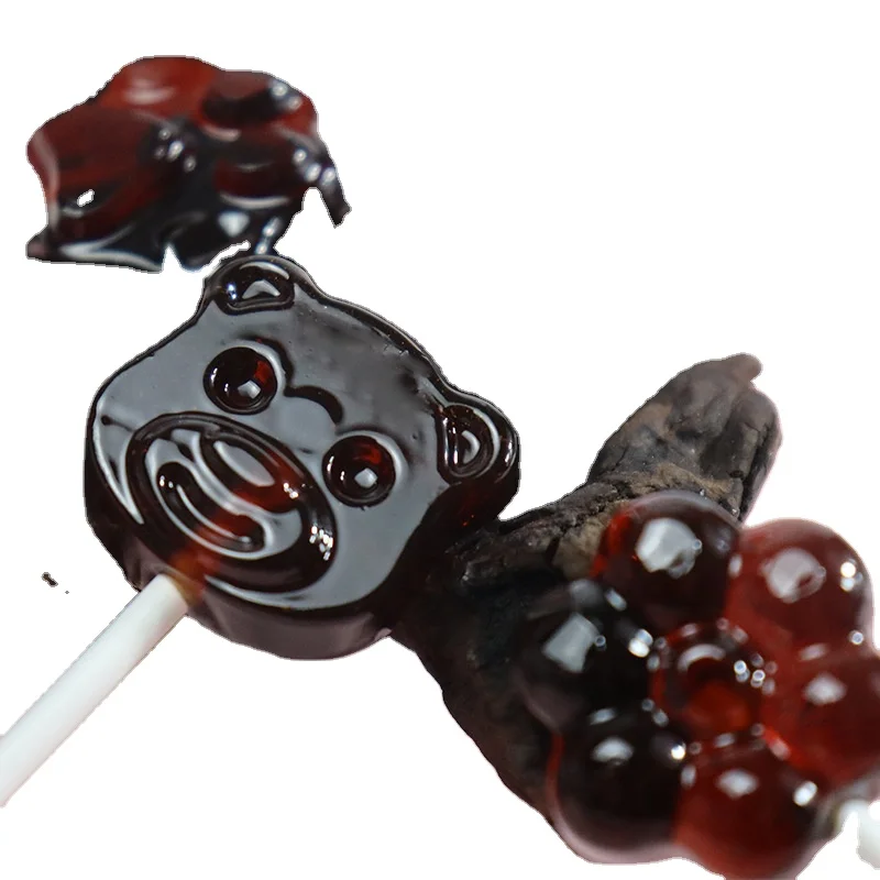 Party Popular Hot Selling 3D Candy Sweet Sugar Lollipop with Swirl Hard Candy