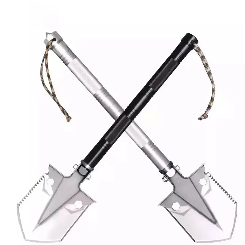 Beach Shovel Hand tool Garden Shovel Multifunctional Tool Garden Gear Camping Equipment Folding Shovel