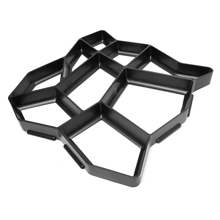 decorative garden paving stone mold, concrete molds of profiled paving brick