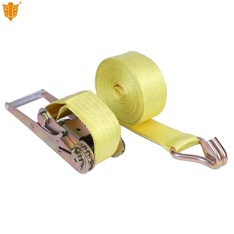 Truck or Car Cargo lashing belt Ratchet Strap Tie Down Straps with logistical for dry van