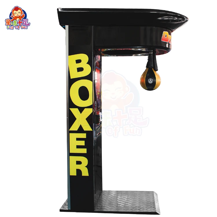 Customized Wholesale Direct Sales Coin Operated Arcade Dragon Fist Machine Boxing Arcade Game Machine Boxing Punch Machine
