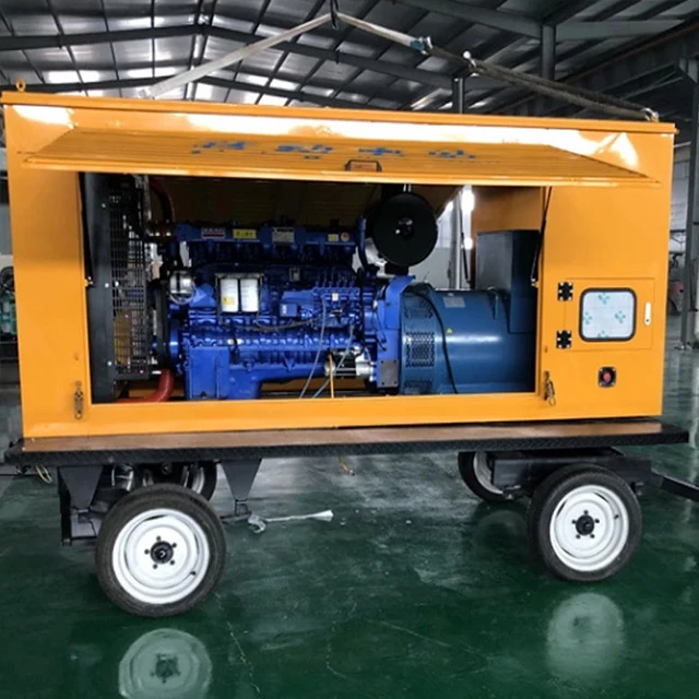 silent Diesel Generator set 400kw Mobile power station generator set 50/60Hz 1500rmp/1800rmp 230/400V