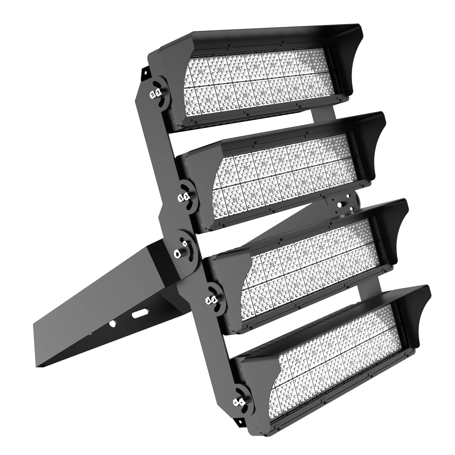 Shenzhen factory die-casting aluminum ip65 waterproof tennis court 4 modules 1000w  led stadium light