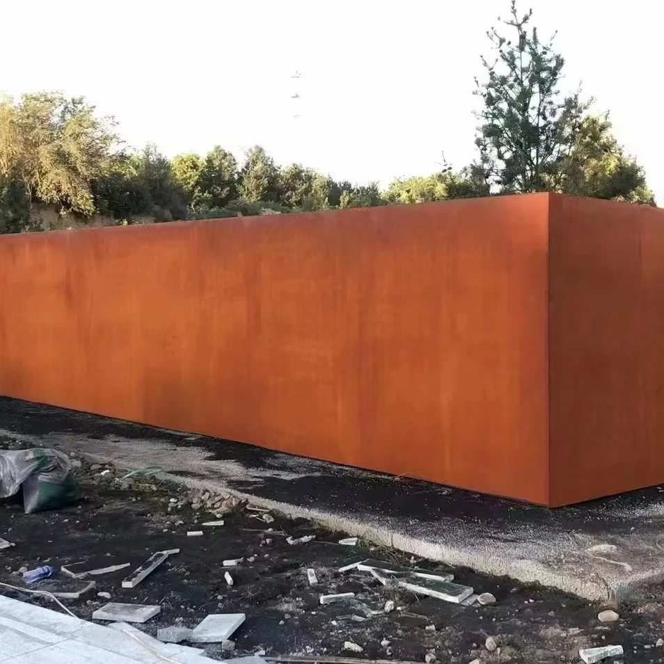 Горячая распродажа стальная пластина corten q235nh q355gnh высокого качества устойчивая к атмосферным воздействиям