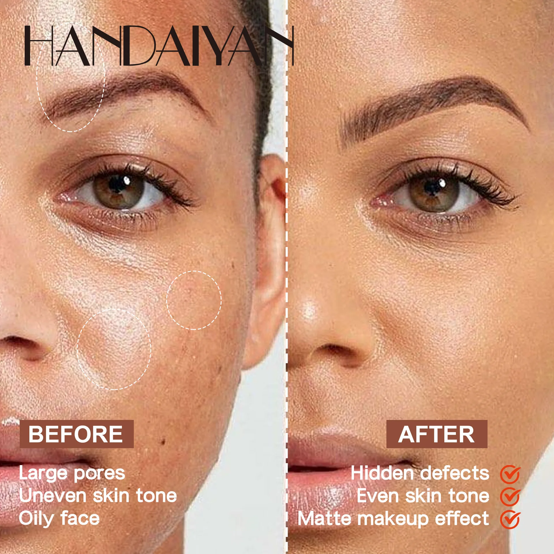 Long-lasting Waterproof and Non-Remover Setting Powder Mist Concealer Powder Authentic wholesale price