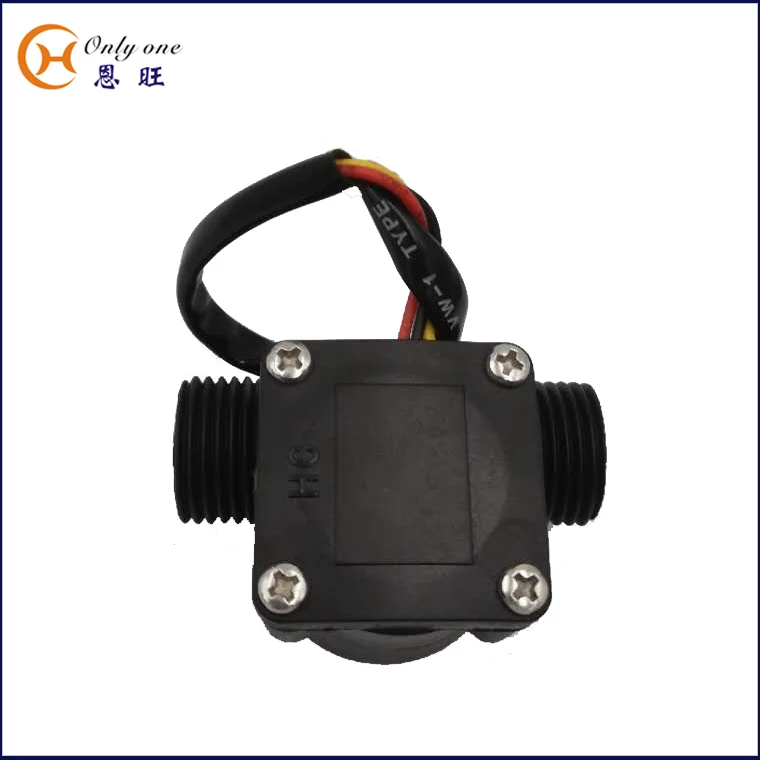 Wall Mounted Furnace Thermostatic Flowmeter Water Flow Switch Signal Three Wire Water Flow Sensors