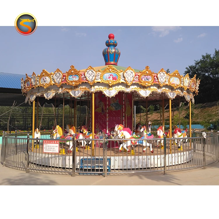 
New Carousel Amusement Park Kids Games Merry Go Round Carousel Horses for Sale 
