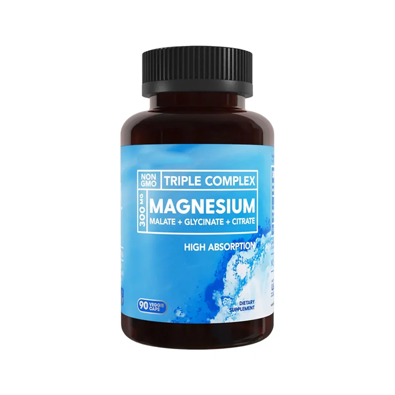 Wholesale OEM Magnesium Supplements Glycinate Malate Citrate Capsules Relax