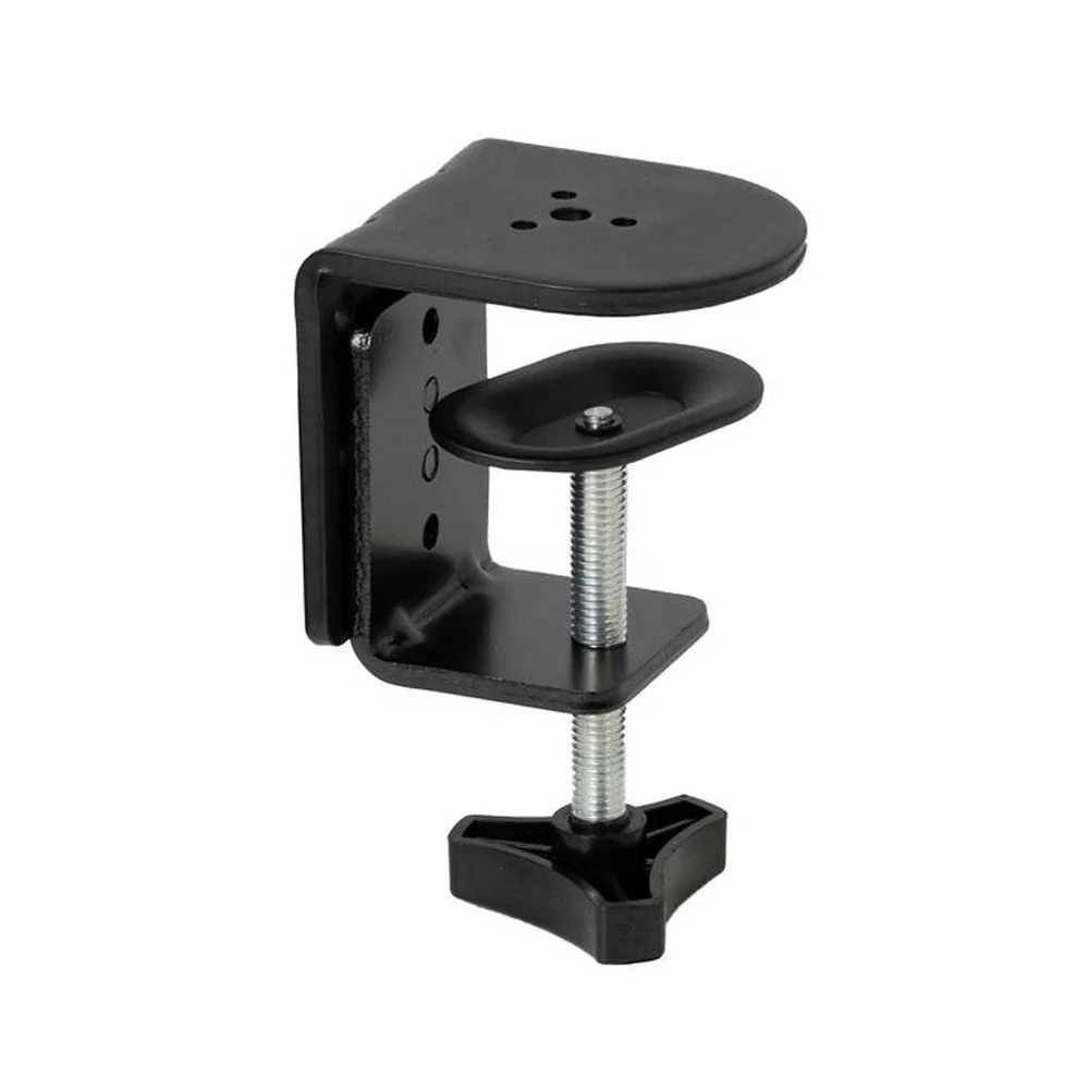 Customized High Quality Black Powder Coating Metal Monitor Mount Table C Clamp