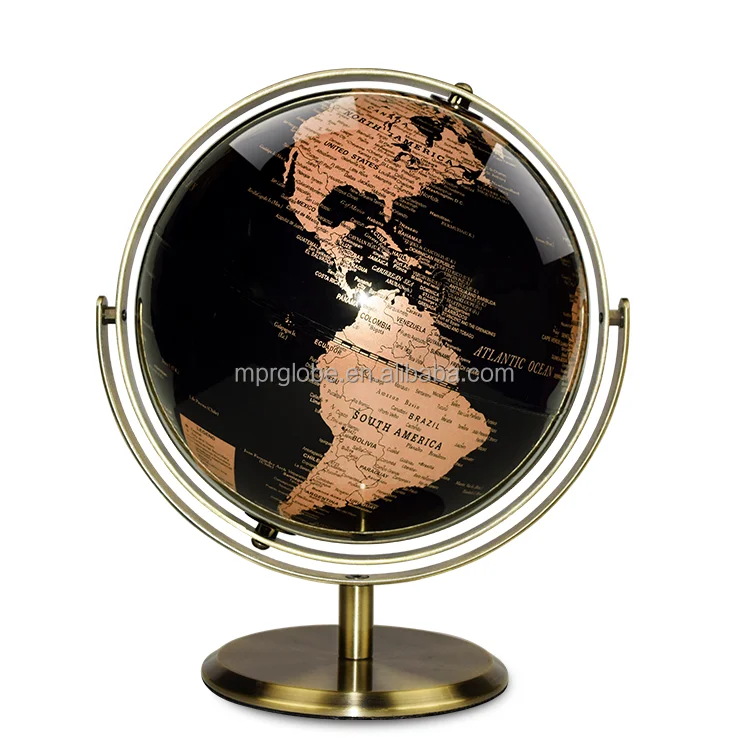Home Decor Metal Colonial Globe Shelf Styling Tips Decorative Earth Globe Decorative