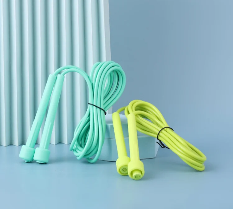 New Sports Pen Holder Handle Rope Skipping Student Competition PVC Jump Rope Adjustable Skipping Rope