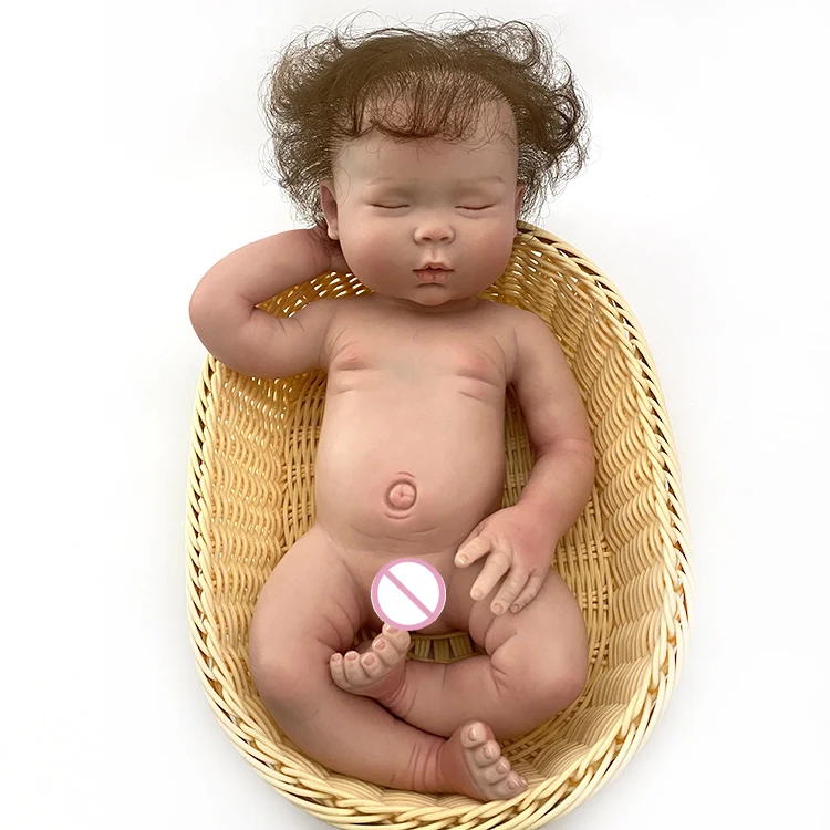 Детская силиконовая кукла 18 дюймов 45 см