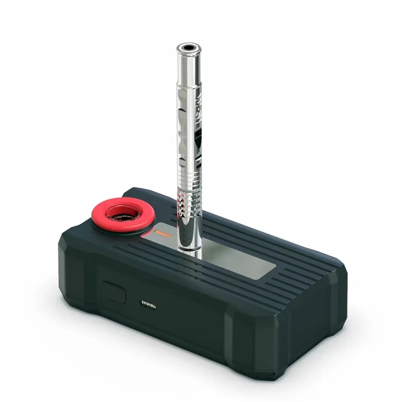 Portable Dry herb smoking device WDLX magnetic induction heater with titanium dab heating rod