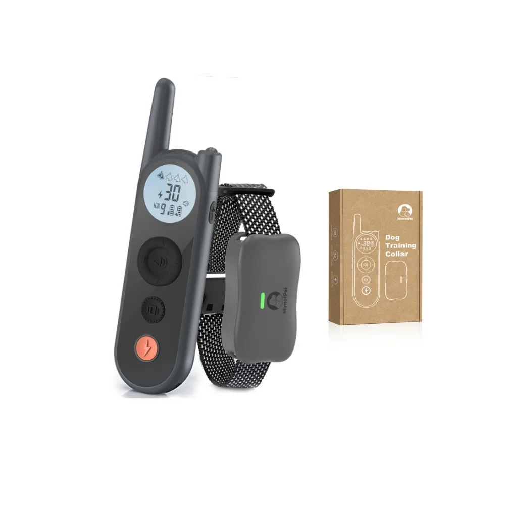 Dog Training Supplies Wireless Electric Training E-collar Pet Trainer Fence Containment System Waterproof Dog Training Collar