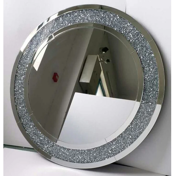 lot convex block mosaic tile glass pieces silver mirror KTV mirror