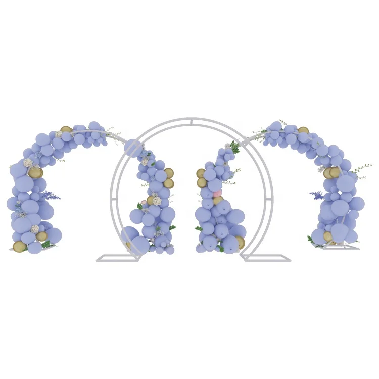 Свадебный или день рождения событие цветок рамка украшение круг металлический фон Подставка для свадьбы