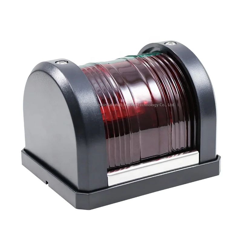 Marine boat ship yacht led light deck kit parts equipment waterproof steel single boat with night sailing signal light