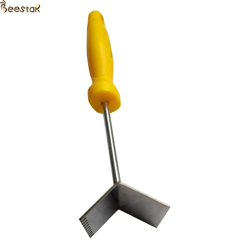 Beekeeping equipment uncapping fork Excluder cleaning shovel with plastic handle for beekeeping
