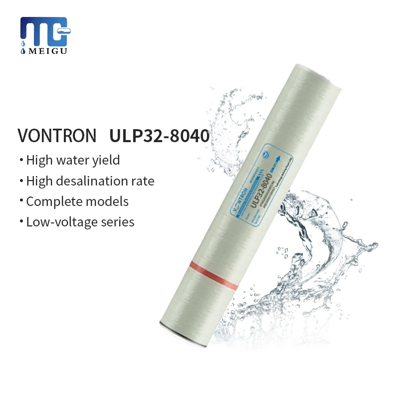Industrial water purifier filter RO Membrane reverse osmosis membrane Filtration for water treatment system Vontron ULP32-8040