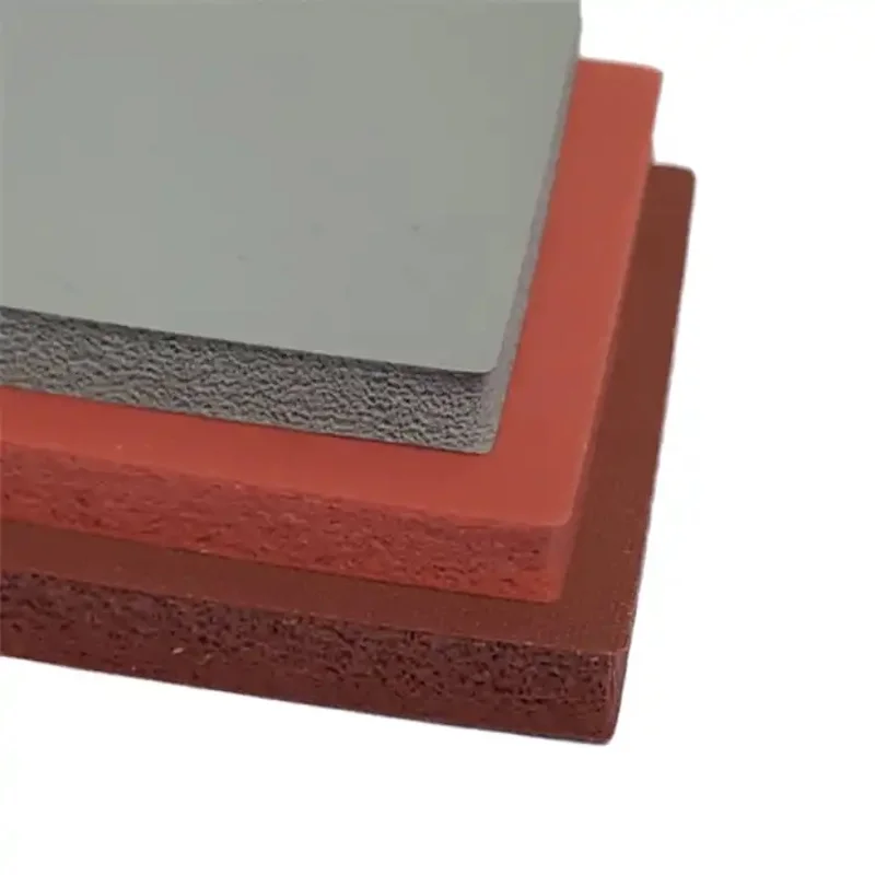 Conductive Thermal Heatpress Silicon Rubber Pad Heat Resistant Silicone Foam Rubber Sheet