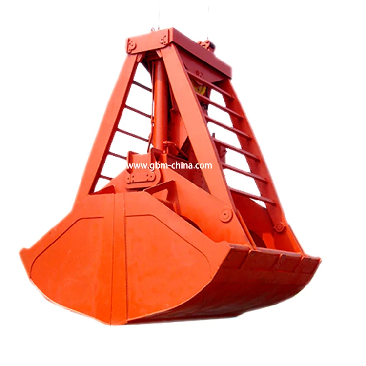 Bulk vessel remote control grab bucket 12m3 25t capacity